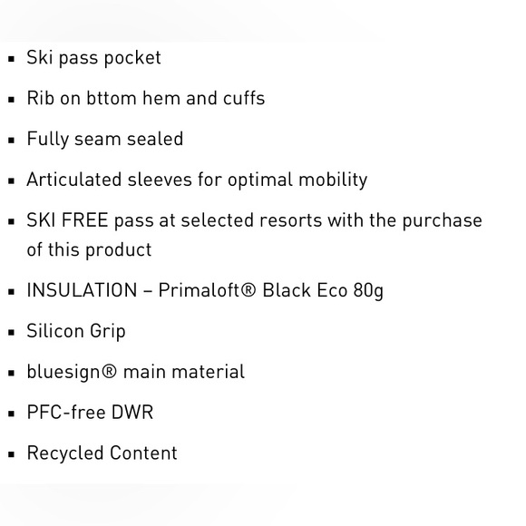 NWT Helly Hansen Apres Ski Varsity Jacket Deep Fjord Denim size medium - Picture 15 of 16